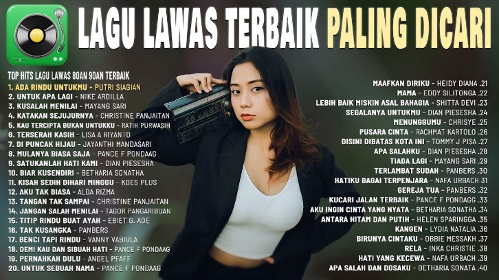 arsip musik Indonesia koleksi kaset lawas 