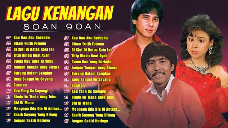 band favorit tempo dulu lagu pop Indonesia 